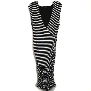 Mossimo Crossover Ruching Stretch Dress